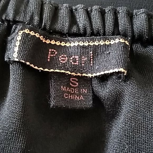 Pearl Black Strapless Dress. Size Small - Picture 8 of 8